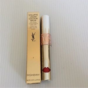 YVES SAINT LAURENT YSL VOLUPTE LIQUID COLOUR BALM ~ # 7 ~ 0.20 OZ NEW BOXED